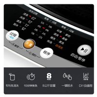 美的（Midea）MB80V331 波轮洗衣机 8公斤全自动定频家用宿舍大容量快洗脱水免清洗省水省电