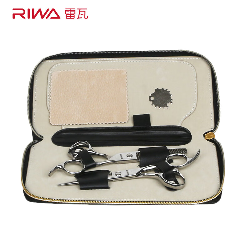 雷瓦(RIWA) 专业理发器剪刀理发 发廊牙剪 平剪套装 RD-200