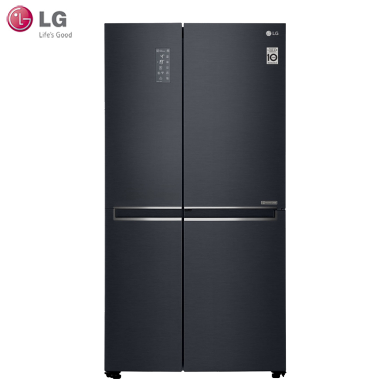 LG冰箱S649MC39A 家用647升对开门+门中门变频双风系电冰箱 多维风幕主动式对开门冰箱