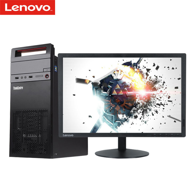 联想ThinkCentre E74 0FCD 其他Intel平台 G3900/4GB/500GB/无光驱/集显//商用办公 企业采购 家用娱乐 学习用机 性价比机台式机电脑单主机