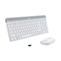罗技(Logitech) MK470无线键鼠套装 白色