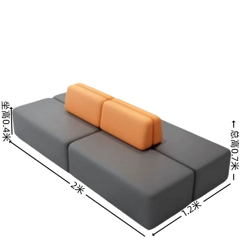 豫龙都沙发2米张高清大图