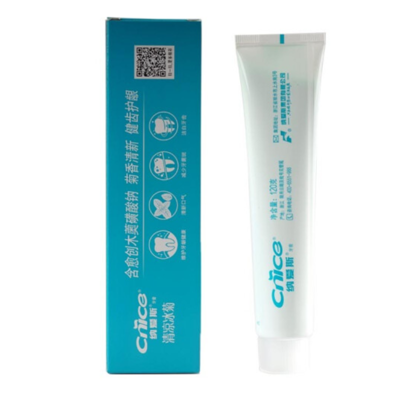 120g纳爱斯清凉冰菊牙膏
