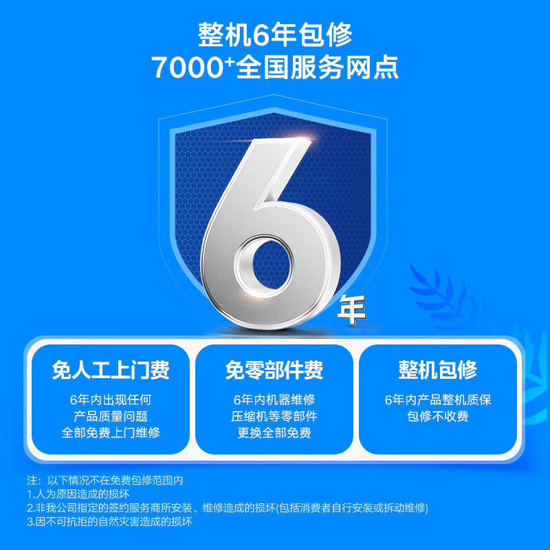 美的中央空调家用一拖二挂机大2匹一级能效变频冷暖loft公寓客厅卧室子母空调智能挂机KFR-55W/BN8T2-X301高清大图