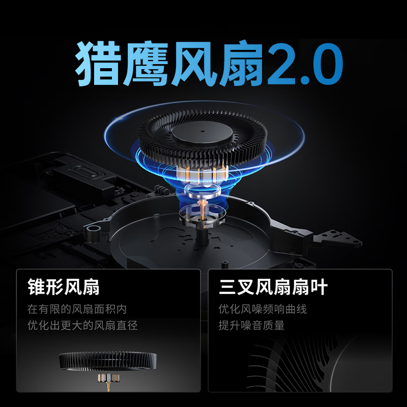 联想(Lenovo)拯救者Y7000P 2025款 16英寸电竞游戏笔记本电脑 英特尔酷睿Ultra7-255HX 32G内存 1T固态 RTX5060独显 黑色高清大图