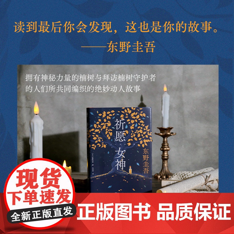 [首刷限量赠印签+随机款藏书票+金句透卡]祈愿女神 东野圭吾著 白夜行 祈愿系列第二部 新书高清大图