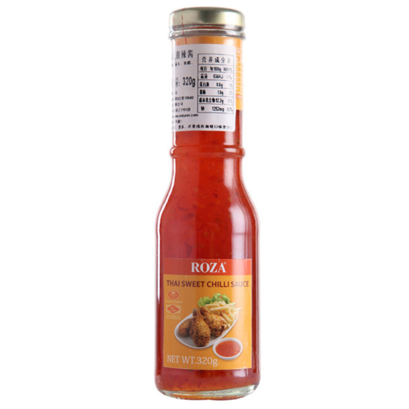 泰国进口 露莎士(ROZA)泰式甜辣酱320g 西餐调料 方便易用