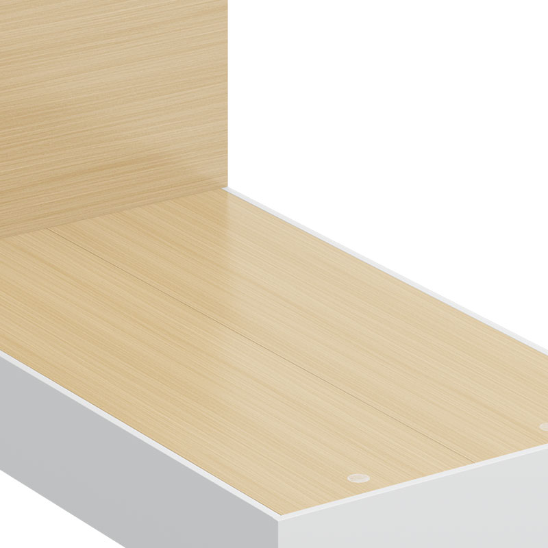 臻远ZY-GYJJ29 公寓套房家具 公寓床宿舍床1.2米单人床高清大图