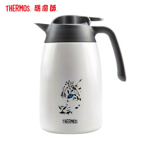 膳魔师高端精品保温壶 雪豹系列 珍珠白色 1500ML/送礼用/304不锈钢保温壶/水杯/保温壶家用/THERMOS