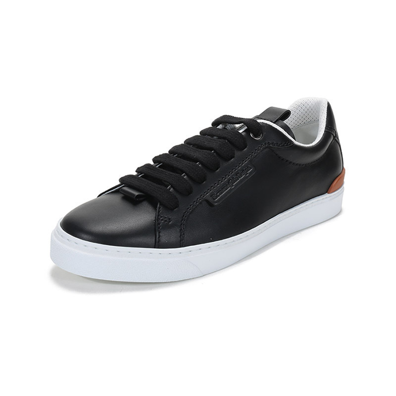 ermenegildozegna杰尼亚男士牛皮系带休闲运动鞋板鞋211lhnata4473x