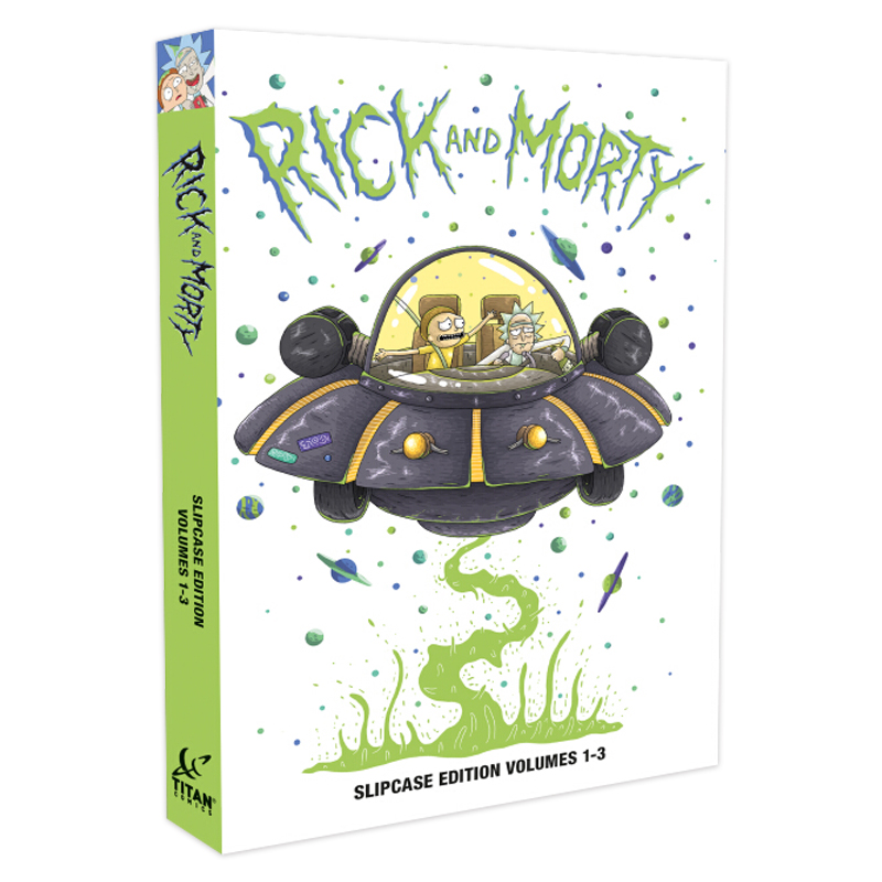 [正版]瑞克和莫蒂漫画1-3合订本 英文原版 Rick & Morty Slipcase 扎克戈尔曼 精装 高分神作高清大图