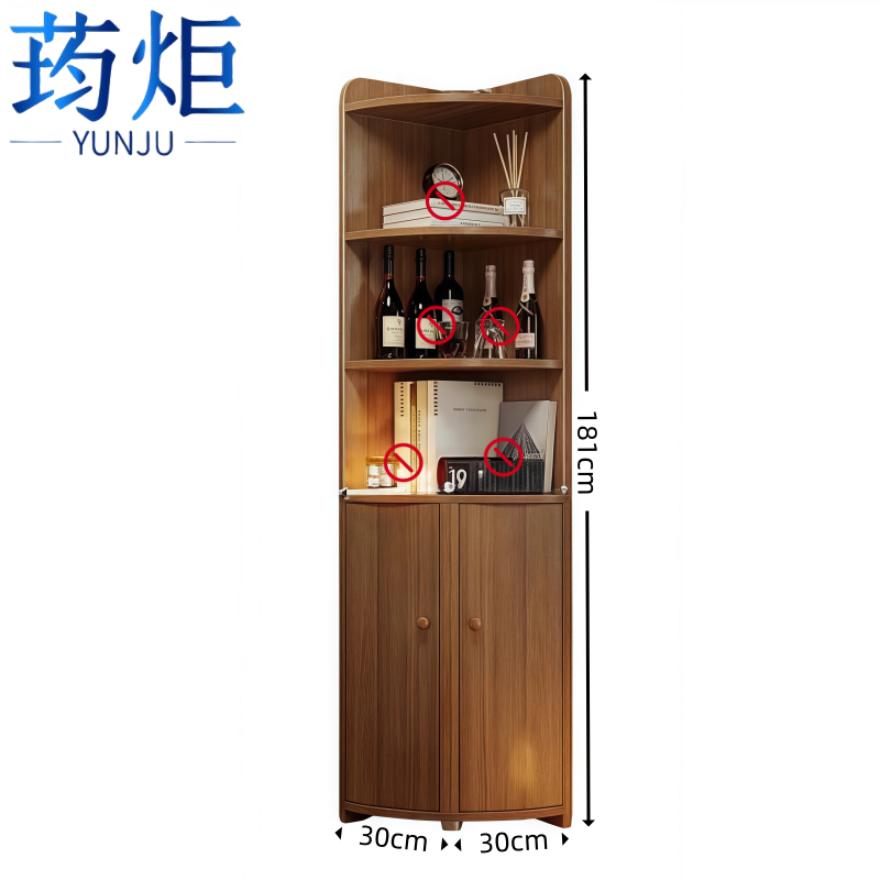 荺炬角柜 181*30台