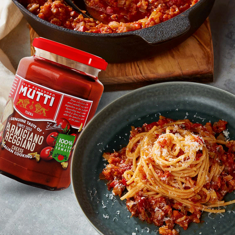 意大利原装进口慕意mutti番茄酱意面酱披萨酱调味酱帕尔马干酪意大利