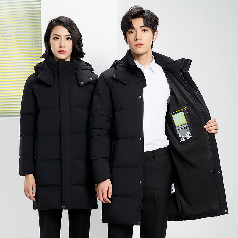 誉丰 YF-6211 中长款羽绒服 1件高清大图