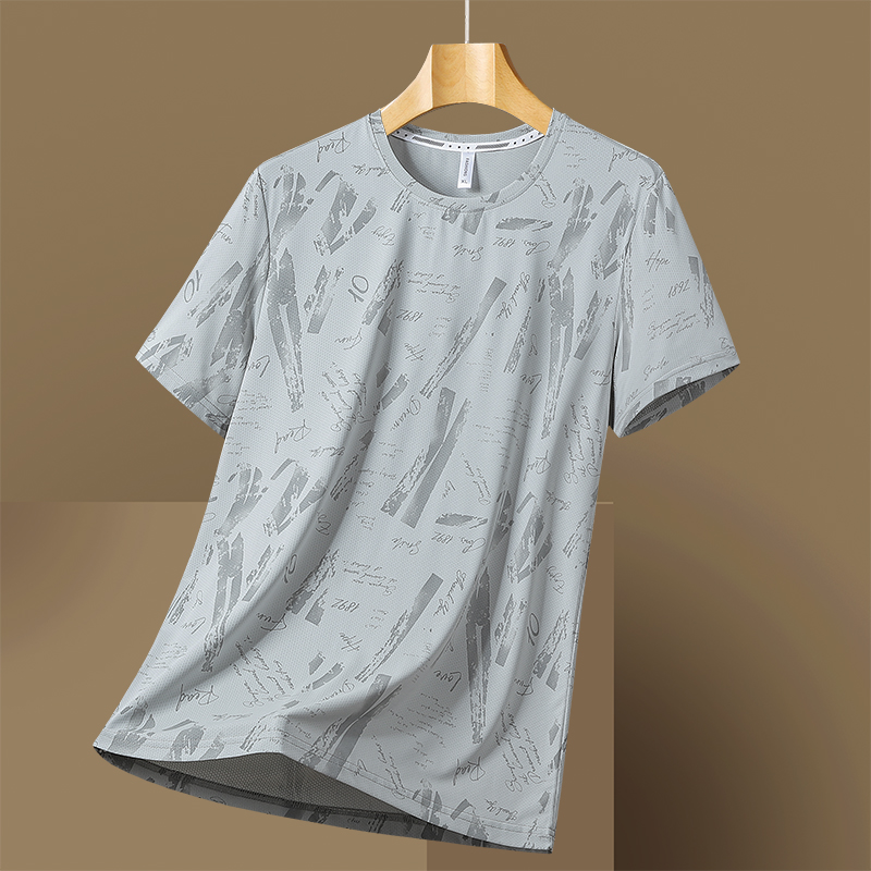 181001短袖 4XL 浅灰