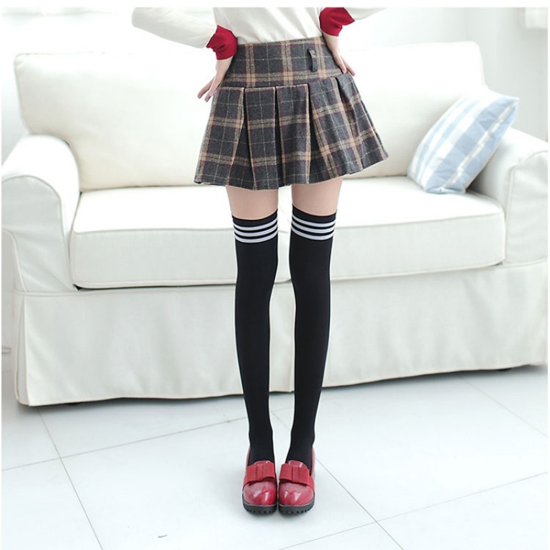 袜子 春夏长筒袜过膝丝袜女薄款高筒袜学生半截大腿袜白色串得起 参数