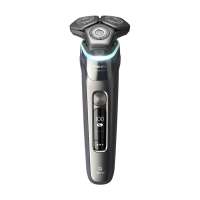 飞利浦(PHILIPS)电动剃须刀旋护9系Pro+经典版 SkinIQ智能光感刮胡刀配无线清洁中心送老公S9936标配