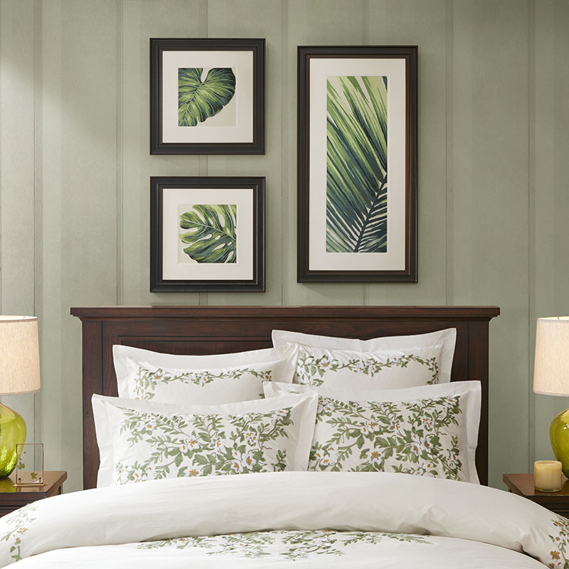 harborhouse美式装饰画现代简约玄关客餐厅卧室沙背景刺绣墙画