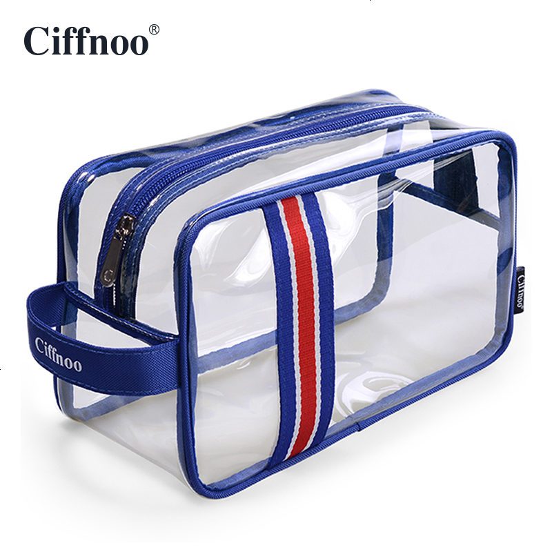 大号旅行透明洗漱包出差便携收纳包大防水pvc健身房手提洗浴包男