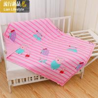 儿童夏凉被学生婴儿宝宝幼儿园夏被薄小被子夏天午睡可水洗空调被三维工匠_631 100*140CM 小猪粉色（水洗棉）