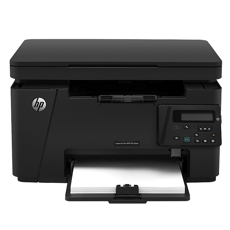 惠普（HP）LaserJet Pro MFP M126a黑白多功能激光一体机（打印 复印 扫描） 学生作业打印
