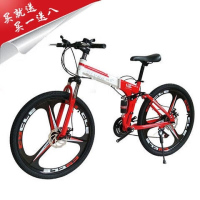 折叠山地自行车男款越野变速24 26寸学生成人便携