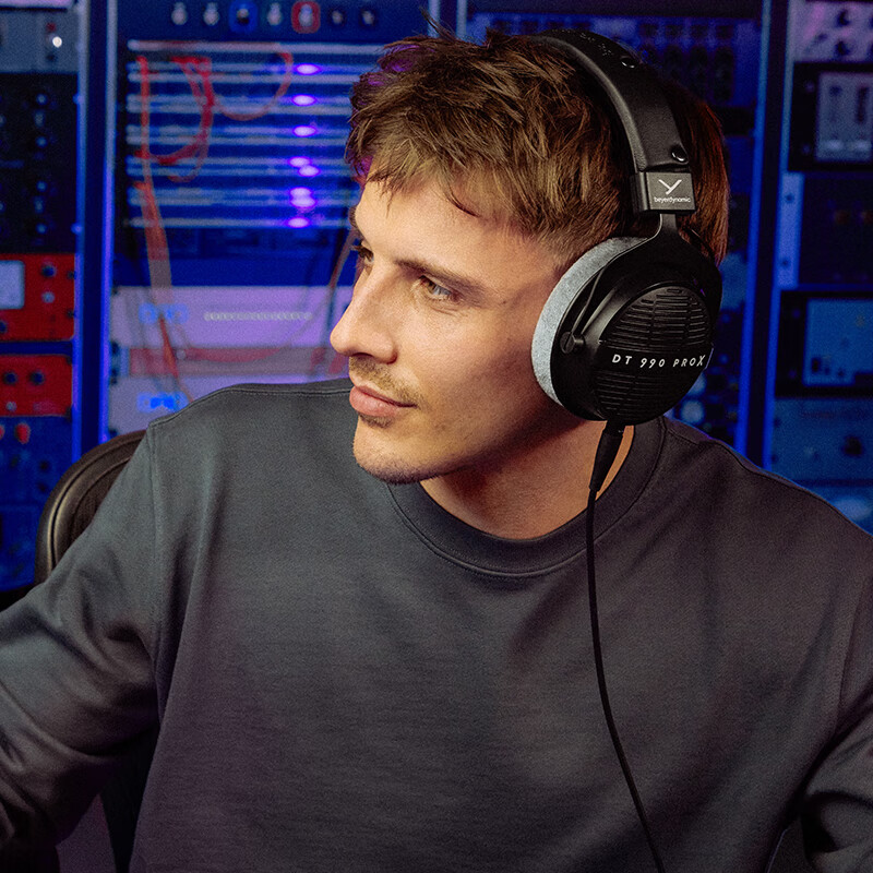拜雅(beyerdynamic)DT 990 PRO X 头戴式监听录音室开放式专用耳机 48欧高清大图