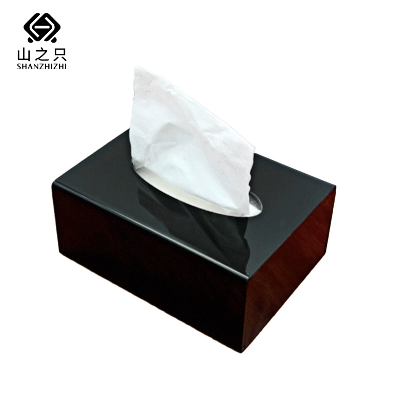 山之只 亚克力纸巾盒 15*11*7cm 个高清大图