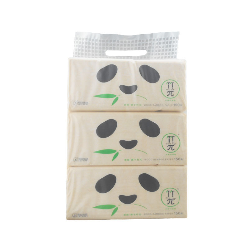 (DT)心相印 ZDT2150 竹π 三层150抽 面巾纸 3包/提(计价单位:提)