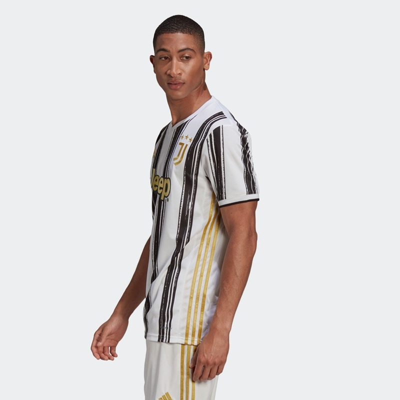 阿迪达斯 adidas 男装足球尤文主场球迷版运动球衣EI9894