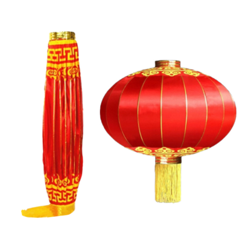 锦瑞星户外装饰大红灯笼120#直径80cm(绸布)/个高清大图