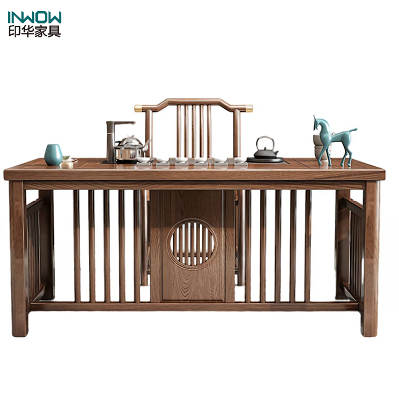 印华(YINHUA)中式茶桌(1800*800*750)(张)高清大图