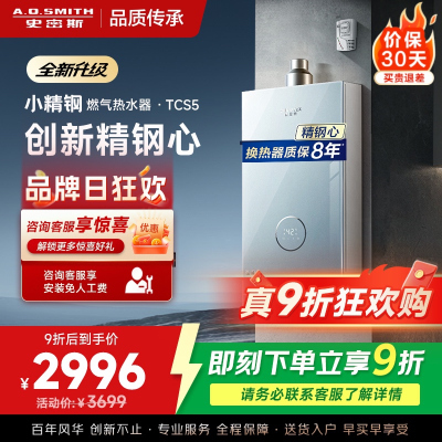 史密斯佳尼特燃气热水器JSQ31-TCS5