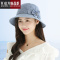 SHANCHAO圆脸渔夫帽女夏天遮阳帽折叠出游帽子夏季遮脸太阳帽凉帽盆帽
