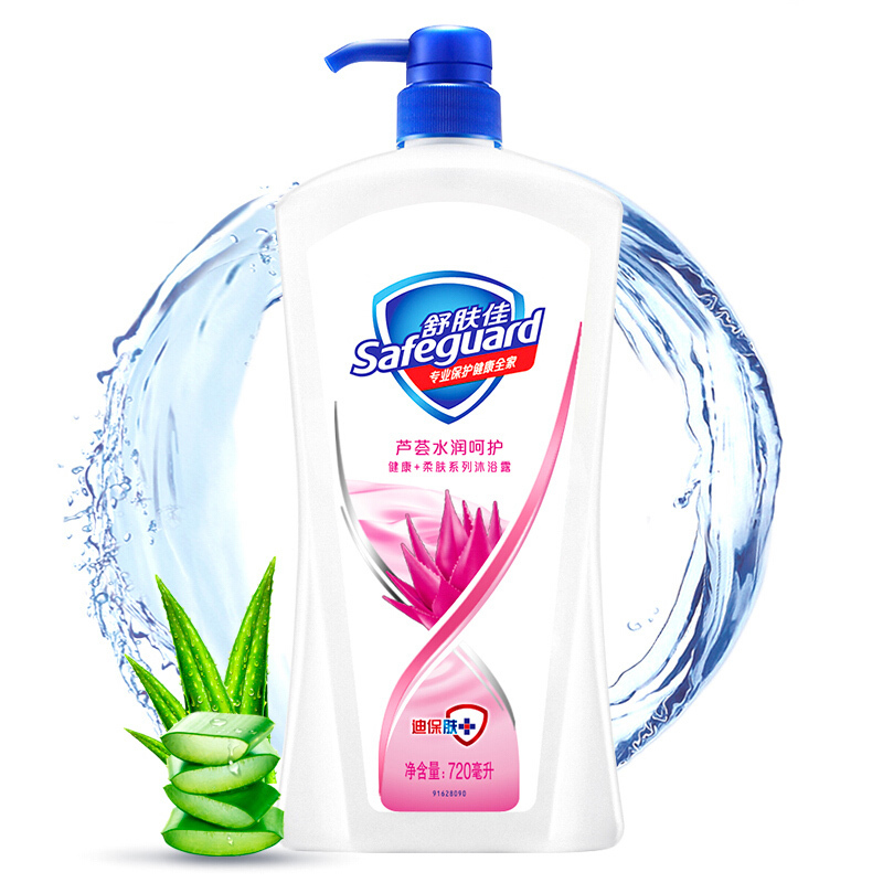 舒肤佳 芦荟水润呵护型沐浴露 720ml报价_参数_图片_视频_怎么样_问答