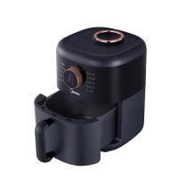 美的(Midea)新款空气炸锅MF-KZ30M5-701家用无油智能多功能薯条机3L大容量全自动电炸锅