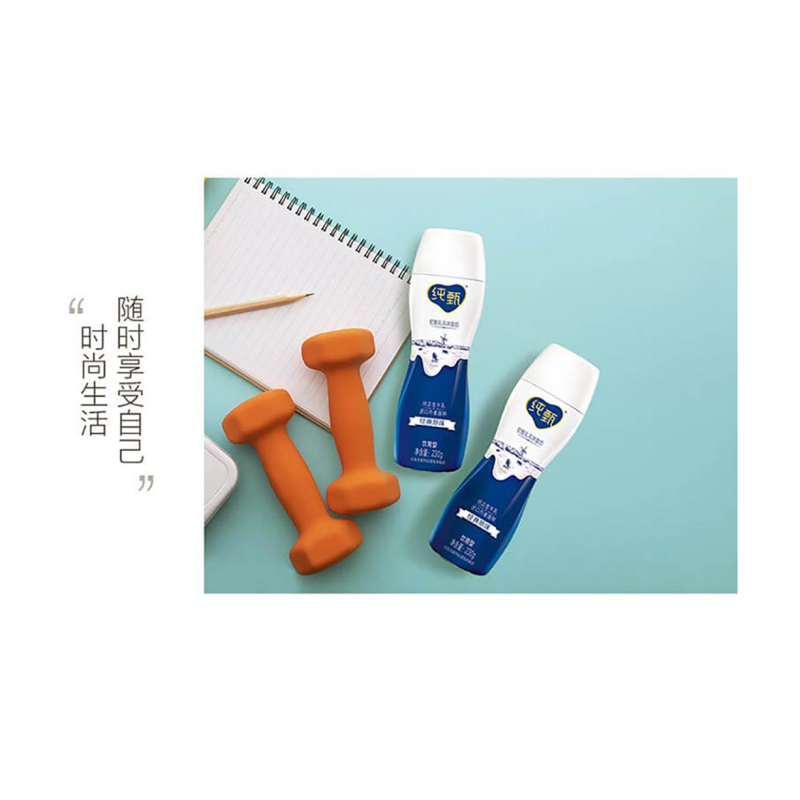 蒙牛 PEI瓶装纯甄原味 230g*10瓶(箱)