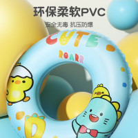 卡通儿童泳圈坐圈可坐防侧翻宝宝婴幼儿游泳圈充气游泳圈浮圈