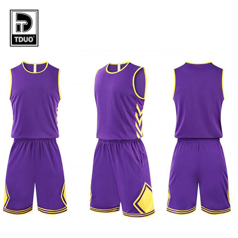 Tduo篮球服 V9 套 紫色 L