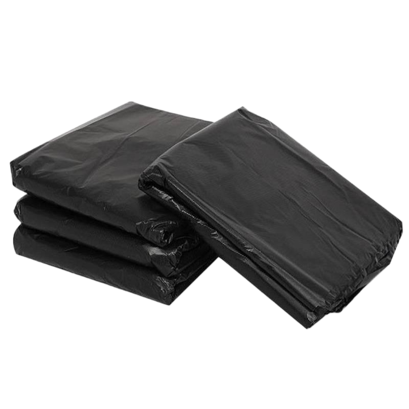 豫众诺 黑色 平口垃圾袋 850*650mm/5丝 个高清大图