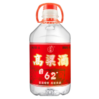 珍圃62度4L清香型优级白酒大桶装散酒高度酒粮食老酒泡酒药酒高粱酒固态法纯粮原浆酿造可泡药酒泡果酒自饮小酌高粱酒非散装