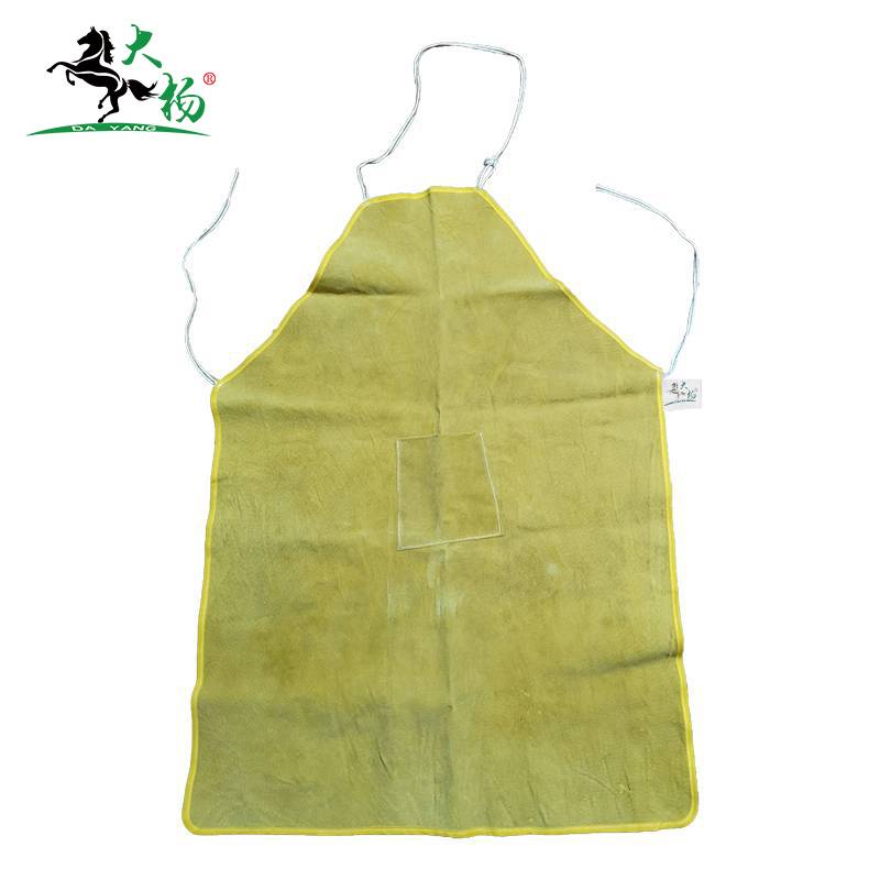 大杨 焊工皮围裙 防火阻燃耐高温防护服 电焊工作服 075 /条
