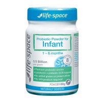 【环球hi淘】【假一赔百】澳大利亚Life Space婴幼儿调节肠胃益生菌粉初生婴儿0-6个月 60g/瓶