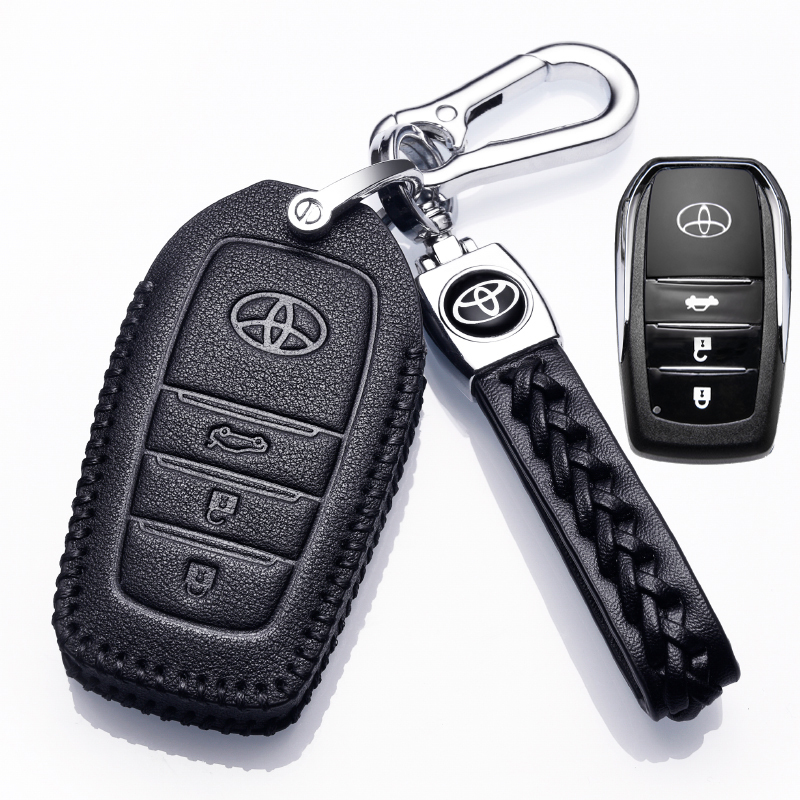 2020款凯美瑞车钥匙套2019款专用真皮18八代新凯美瑞钥匙包扣男女汽车