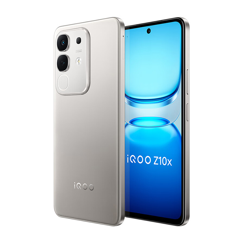 vivo iQOO Z10x 12GB+512GB 月岩钛 5G手机 6500mAh超薄蓝海电池 天玑7300 护眼LCD屏幕 学生电竞游戏手机高清大图