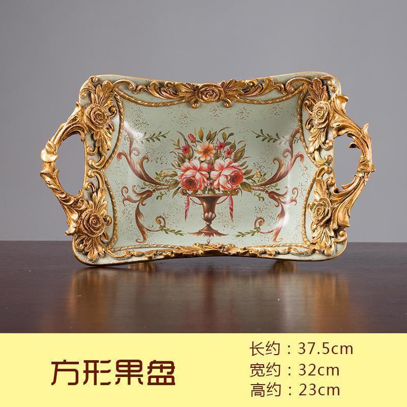 美帮汇欧式花瓶 复古陶瓷家居装饰品插花摆件婚庆乔迁