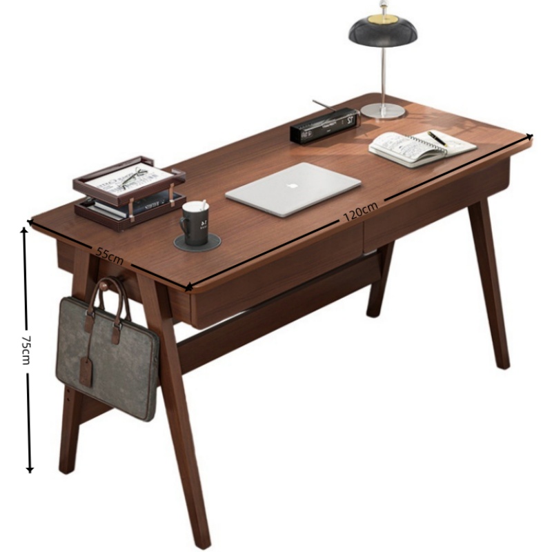 攸形电脑桌120*55*75cm张高清大图