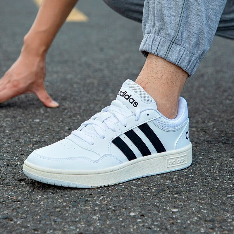 阿迪达斯男鞋运动鞋时尚百搭舒适低帮休闲鞋轻便低帮板鞋男gy5434