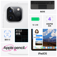2020款 Apple iPad Pro 11英寸 512G WLAN版 平板电脑 银色 MXDF2CH/A