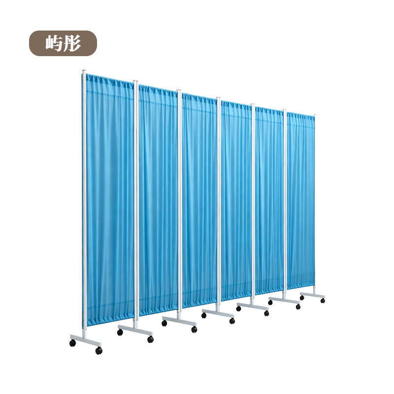 屿彤六扇移动折叠屏风YTPF-005/个高清大图